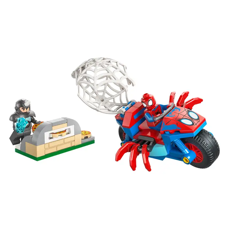 Lego Marvel 11206 Spidey En Su Motocicleta