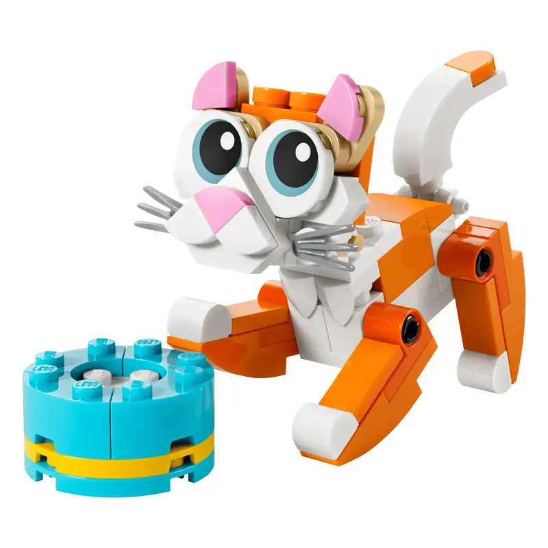 Lego Creator 30714 Gato Naranja