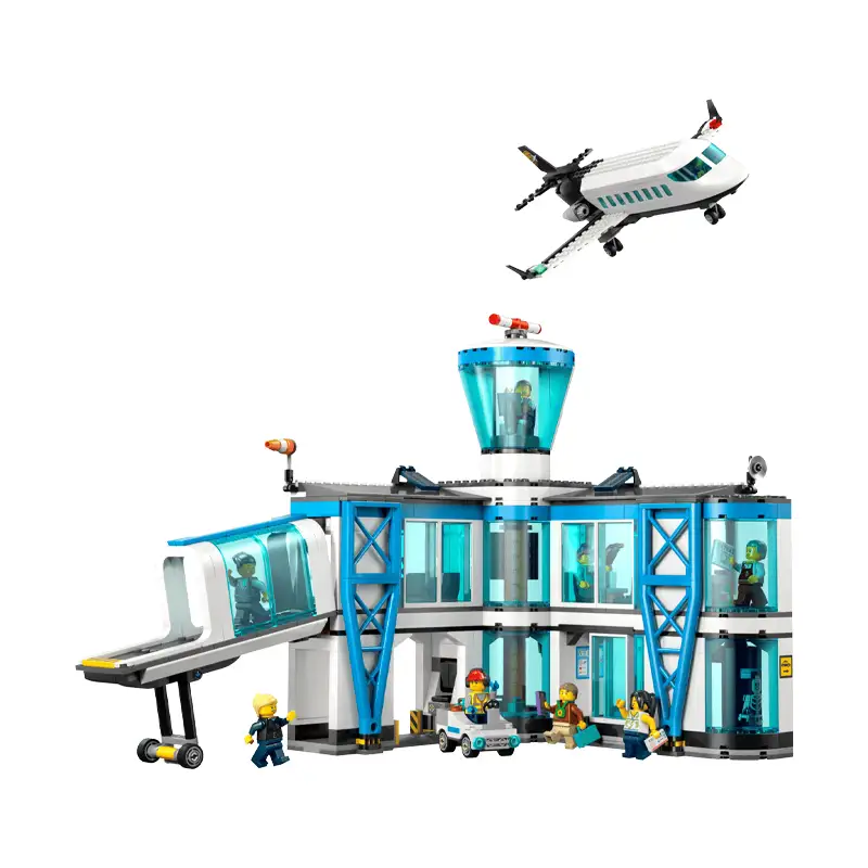 Lego City 60502 Aeropuerto Con Avion