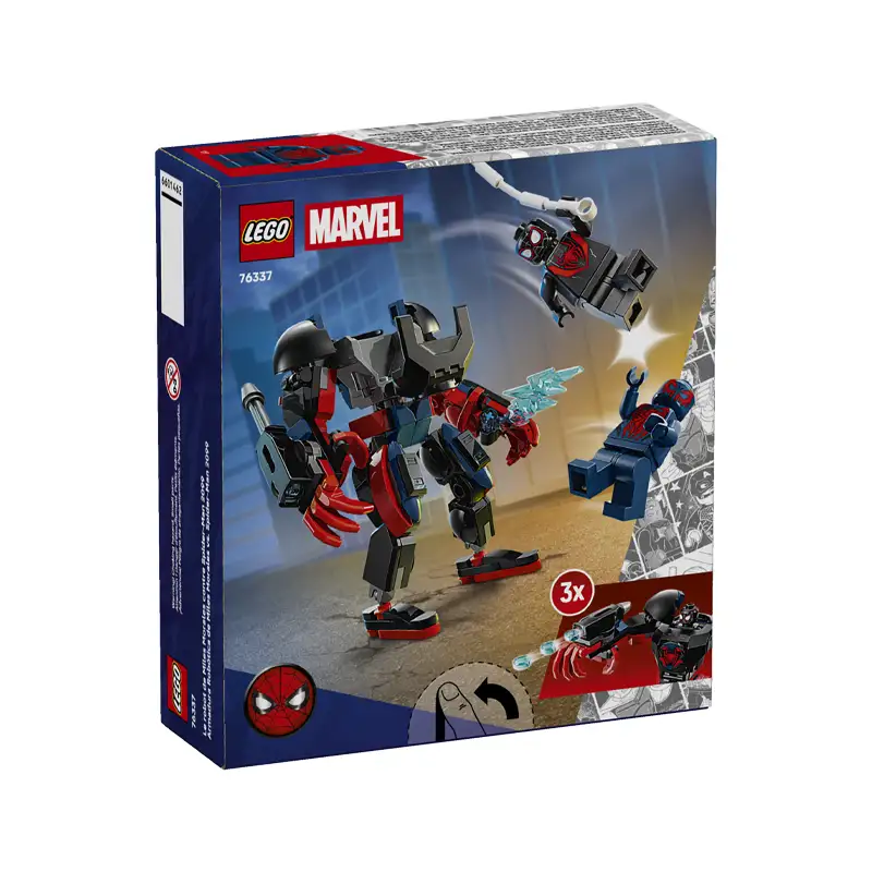 Lego Marvel 76337 Mech De Miles Morales Contra Spiderman