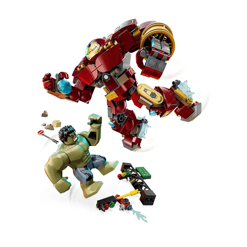 Lego Marvel 76343 Batalla Epica Hulkbuster Contra Hulk