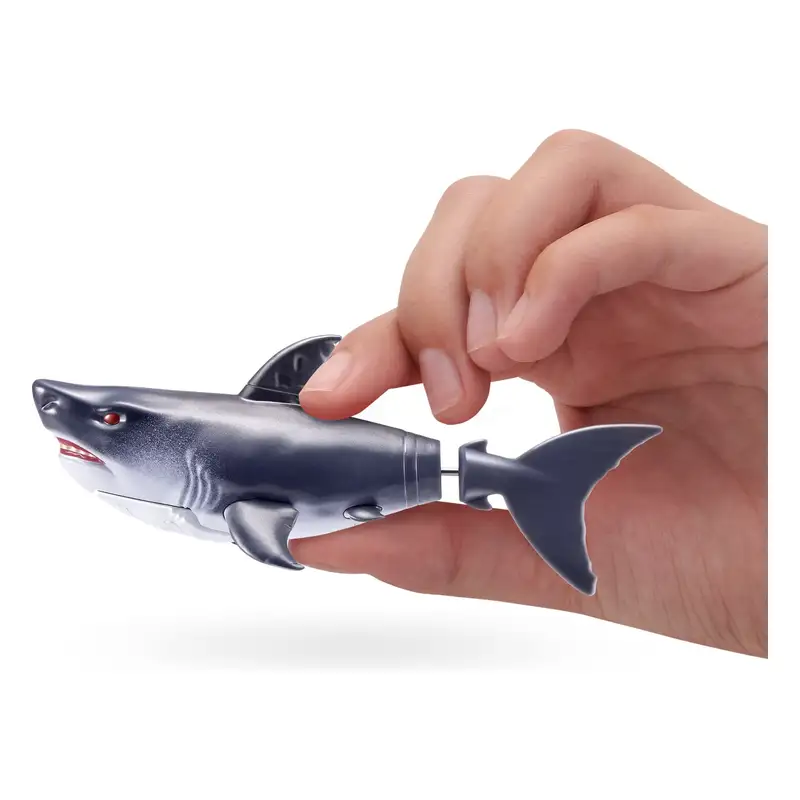 Zuru Robo Alive 71165Uq1 Activado Agua Tiburon Nadador Cubo Serie 1
