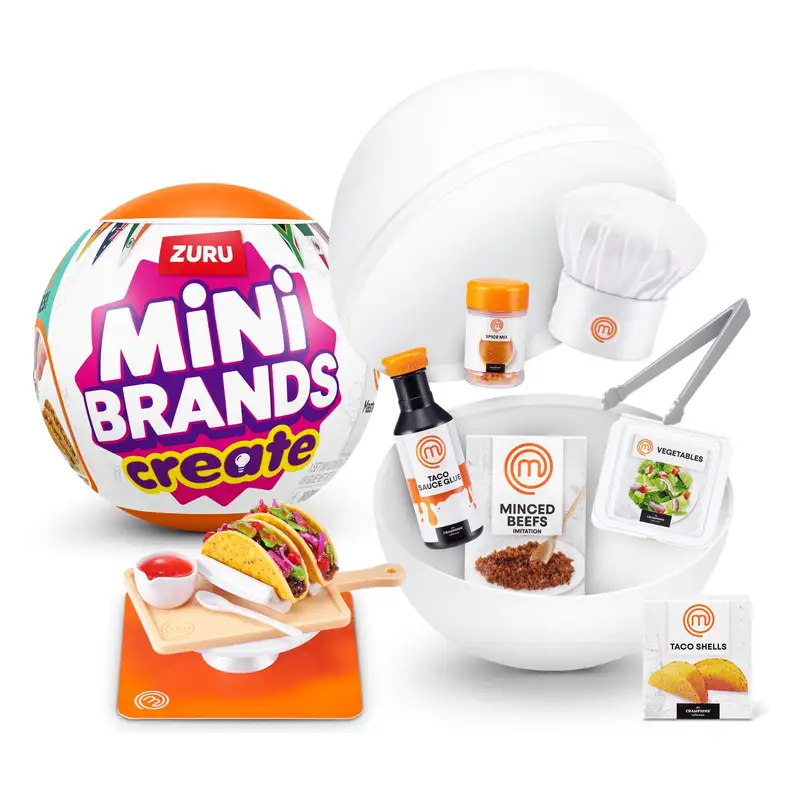Zuru Mini Brands 77773Gq2 Master Chef Capsula Con Demo Serie 2