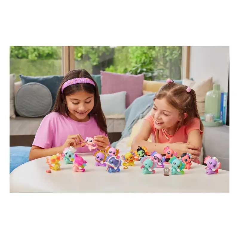 Zuru Surprise 77623Gq2 A Lot A Axolotls Capsula De 27 Piezas Y Gravity Pdq 54 Piezas Serie 1
