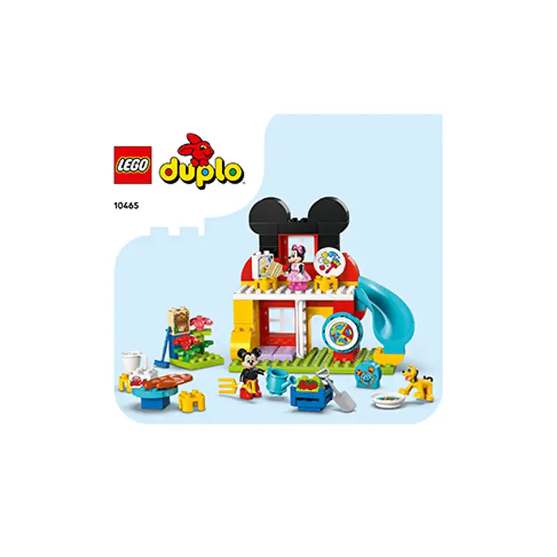 Lego Disney 10465 Casa De Mickey Mouse Con Minnie Y Pluto