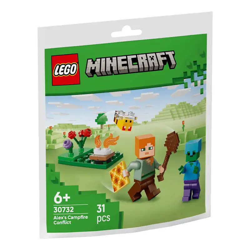 Lego Minecraft 30732 El Conflicto De Alex En La Hoguera