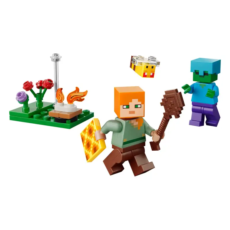 Lego Minecraft 30732 El Conflicto De Alex En La Hoguera