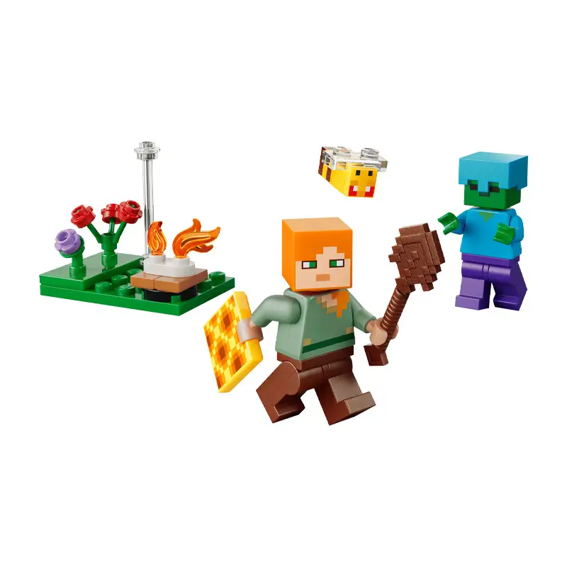 Lego Minecraft 30732 El Conflicto De Alex En La Hoguera