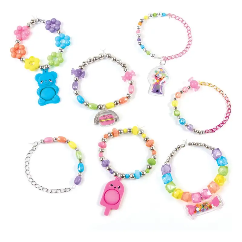 Make It Real Diy 1328 Kit Para Hacer Pulseras Tipo Pop, Shake Y Twist