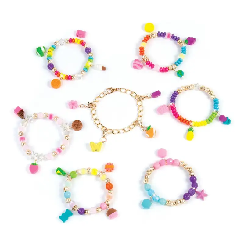 Make It Real Diy 1422 Kit De Joyeria Con Dijes De Arcilla