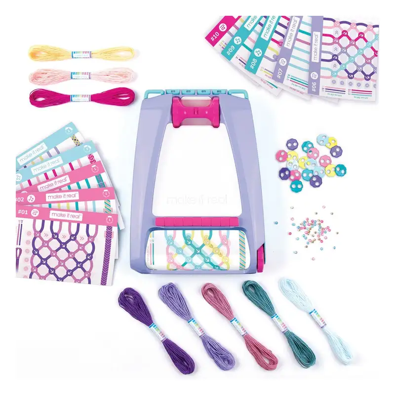 Make It Real Diy 1457 Herramienta Para Hacer Pulseras De La Amistad