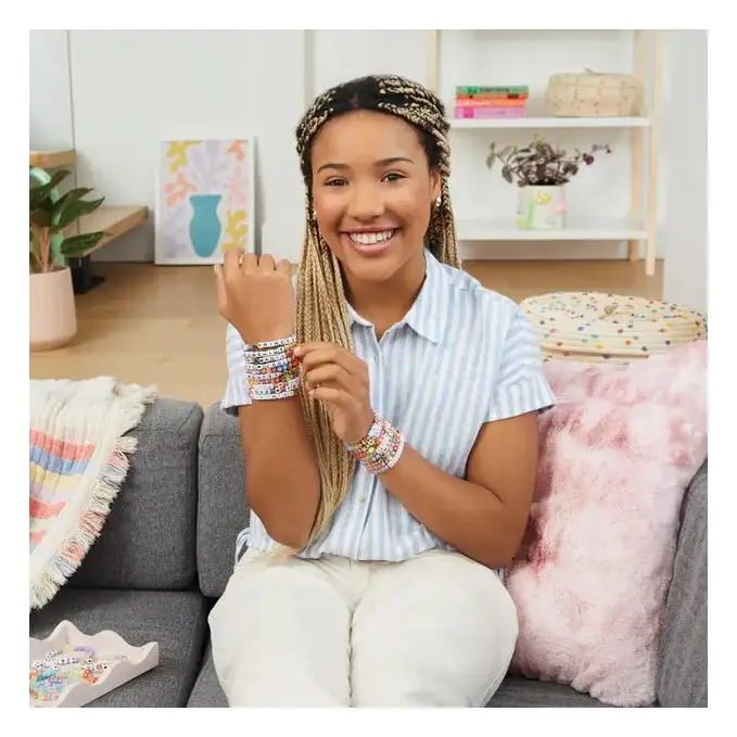 Make It Real Diy 1742 Set De Pulseras Con Cuentas De Alfabeto