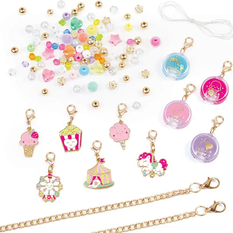 Make It Real Diy 2705 Pulseras De Brillo Labial Carnaval Dulce Giratorio