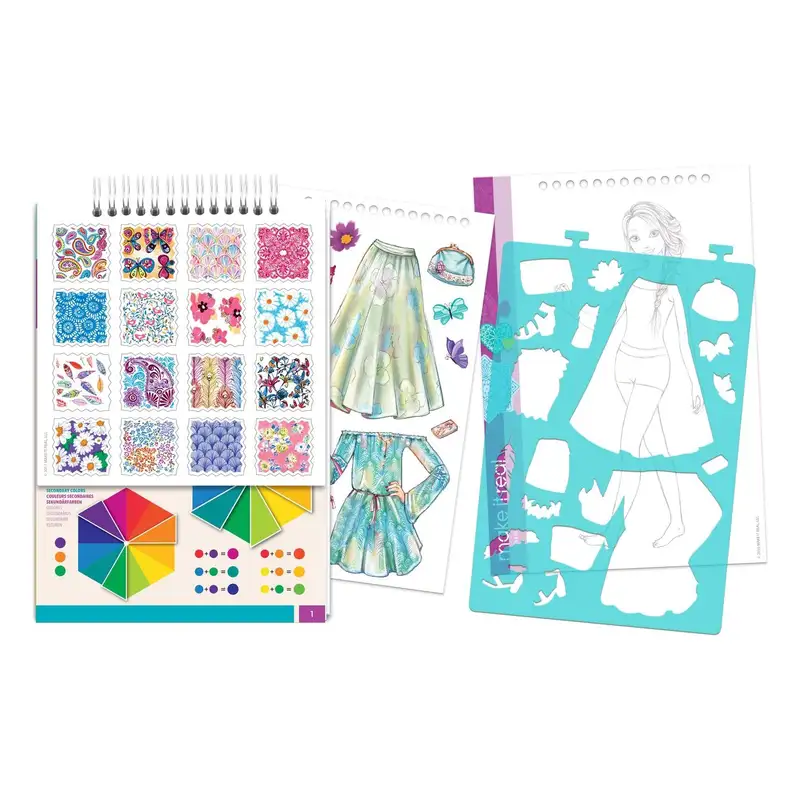 Make It Real 3C4G 3202 Cuaderno De Diseno De Moda Creatividad En Flor