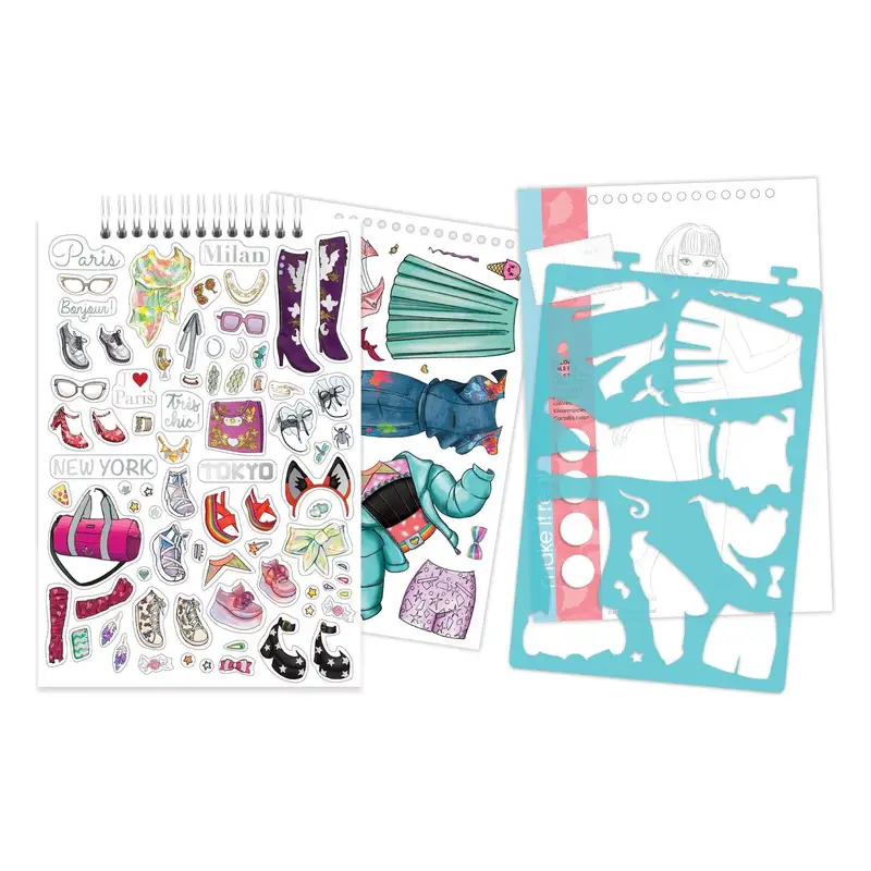 Make It Real 3C4G 3207 Cuaderno De Diseno De Moda Estilo Ciudad