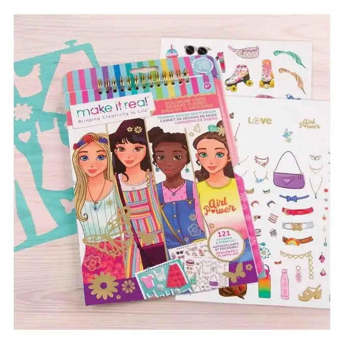 Make It Real 3C4G 3209 Cuaderno De Bocetos Vibra En Flor