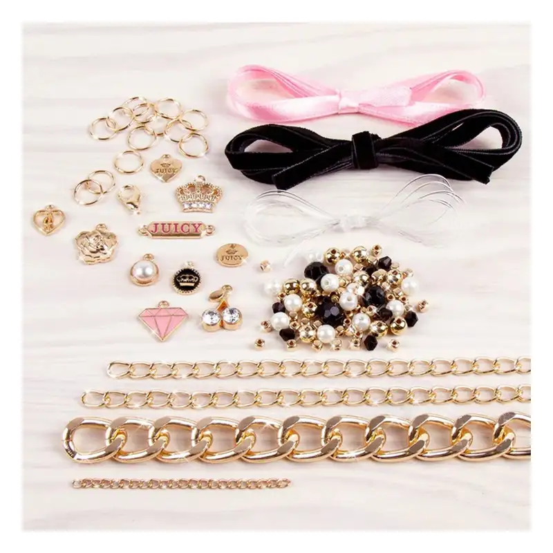 Make It Real Diy 4431 Juicy Couture: Pulseras, Mini Cadenas Y Dijes