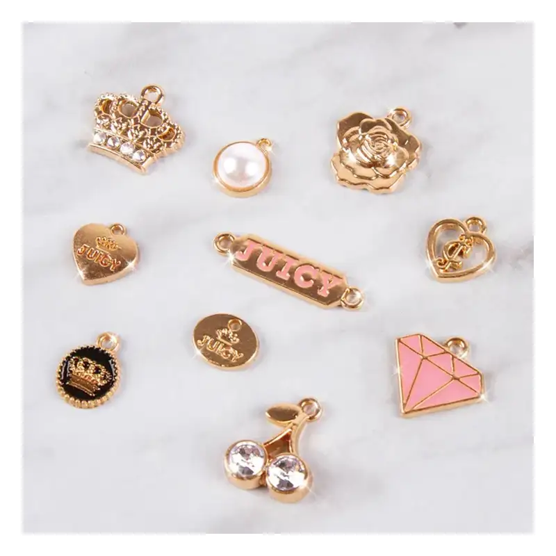 Make It Real Diy 4431 Juicy Couture: Pulseras, Mini Cadenas Y Dijes