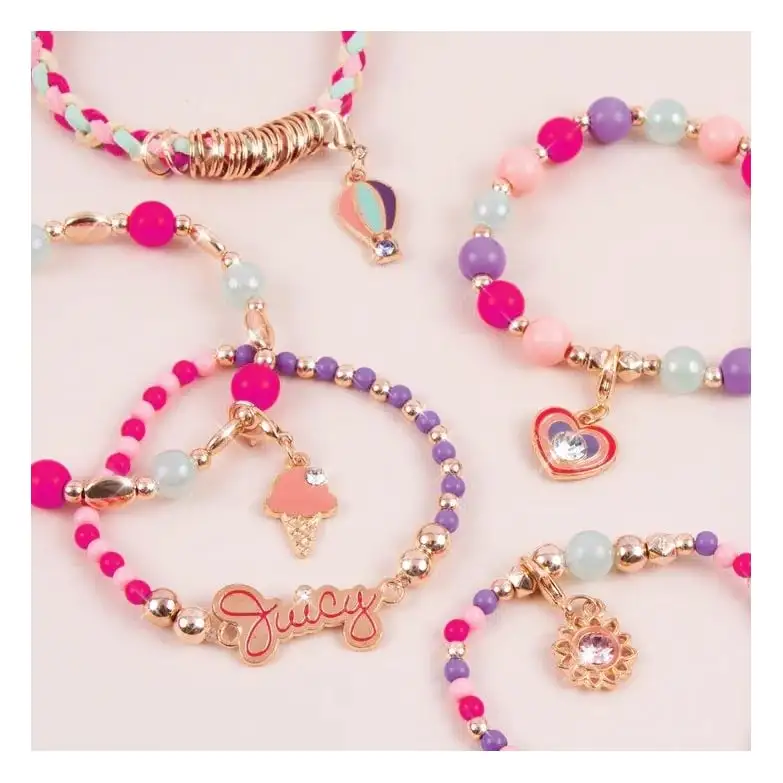 Make It Real Diy 4433 Juicy Couture: Mini Pulseras Cristal Sol