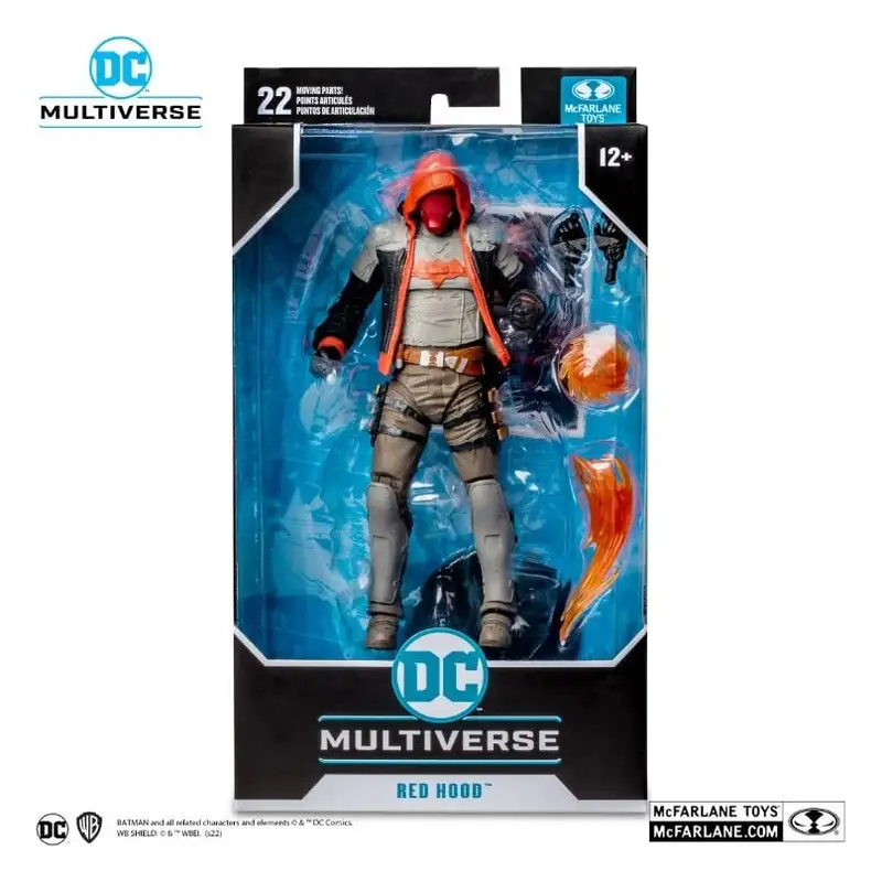 Mcfarlane Toys Batman 15387 Figura Red Hood Dc Gaming 7 Pulgadas