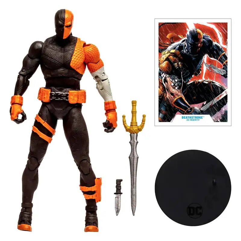 Mcfarlane Toys Dc Comics 15288 Figura Deathstroke Dc Multiverse 7 Pulgadas