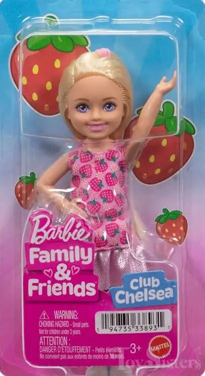 Mattel Barbie Gyv59 Exhibidor De Mostrador Chelsea