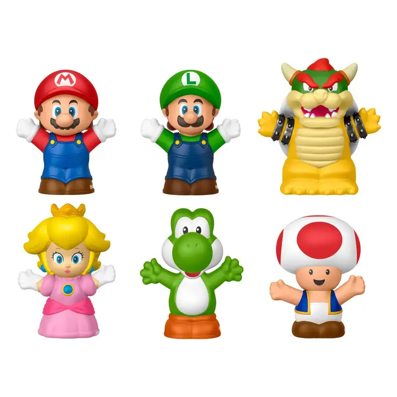 Mattel Fisher Price Jhg63 Mario Bros Figuras Serie 26 Multipack