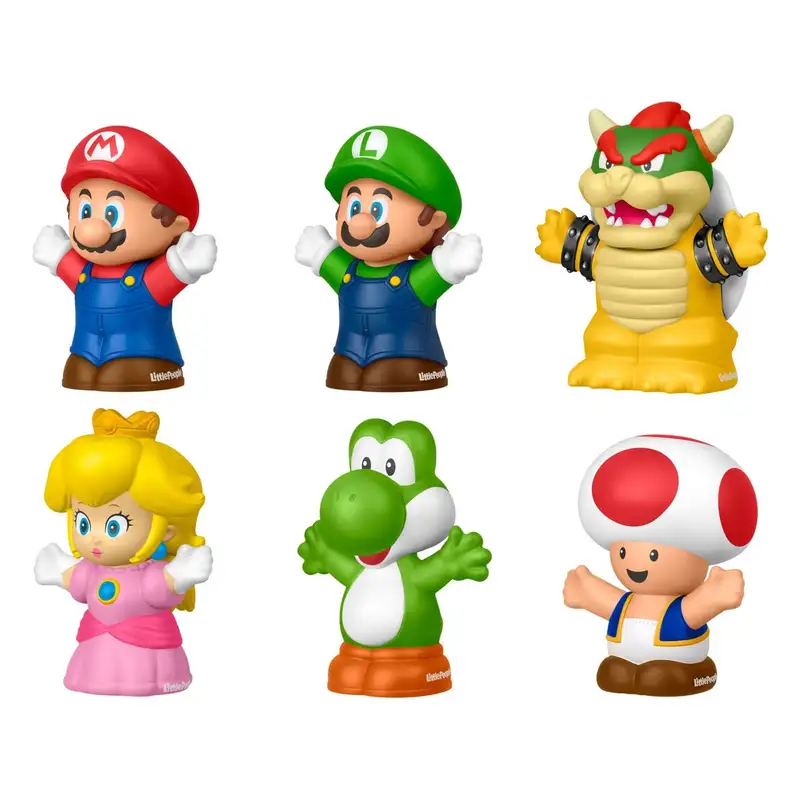 Mattel Fisher Price Jhg63 Mario Bros Figuras Serie 26 Multipack