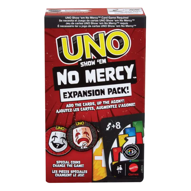 Mattel Games Jjb29 Uno Expansion Sin Piedad
