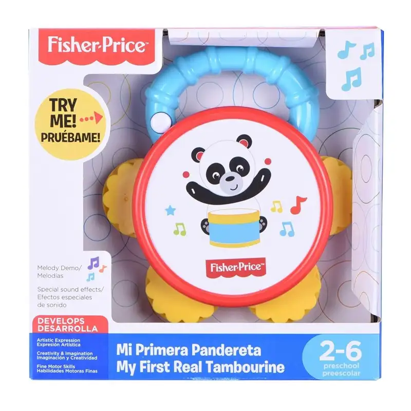 Mattel Fisher Price Dfp004P Set De Pandereta Infantil