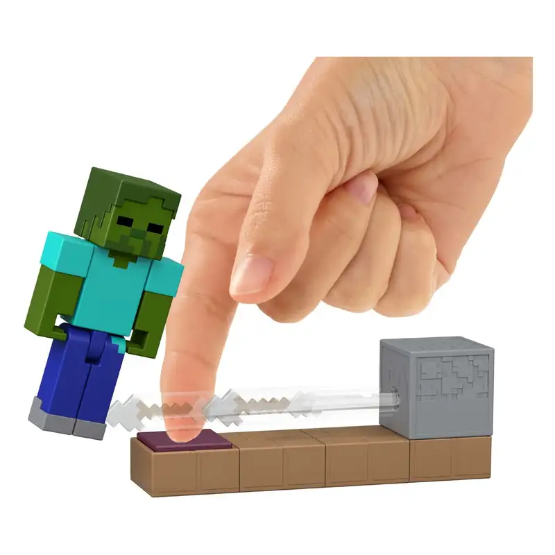 Mattel Minecraft Jkk00 Figuras Con Funciones Surtido