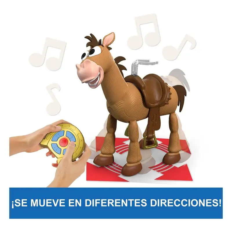 Mattel Disney Jkv52 Toy Story Figuras Proyecto Objetivo Bullseye Con Control Remoto
