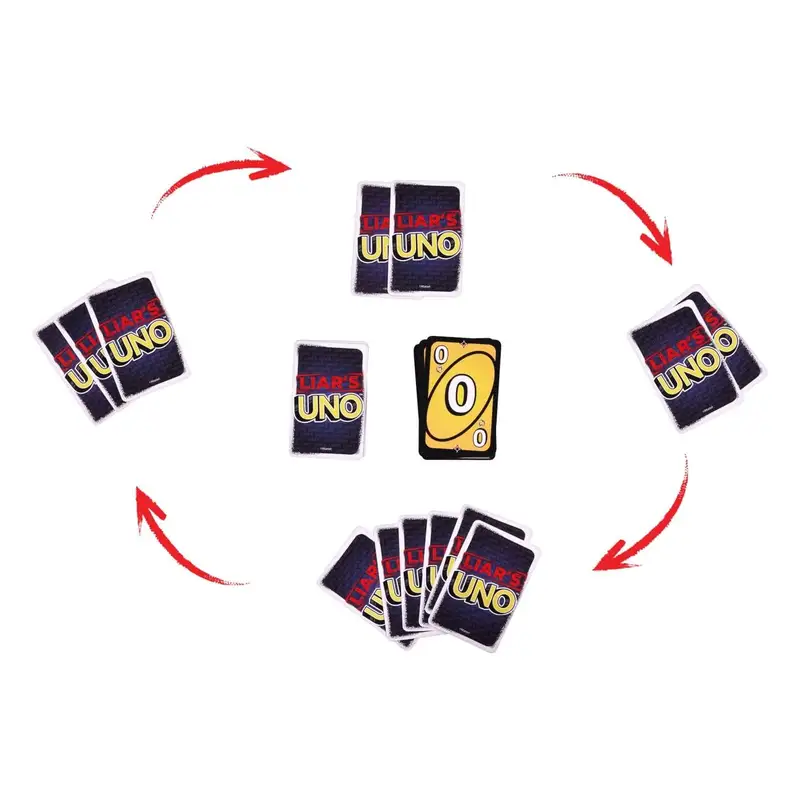 Mattel Games Jlh43 Uno Mentiroso