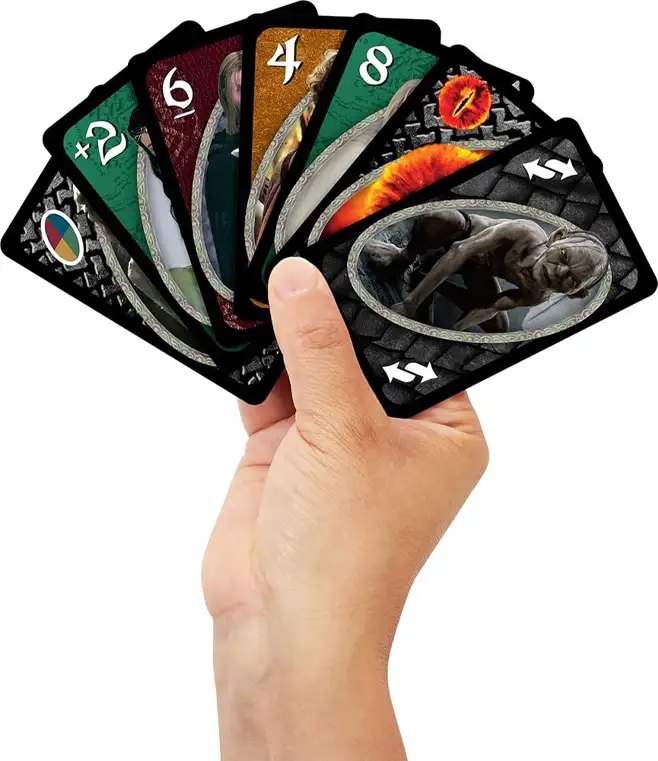 Mattel Games Jmf13 Uno Senor De Los Anillos