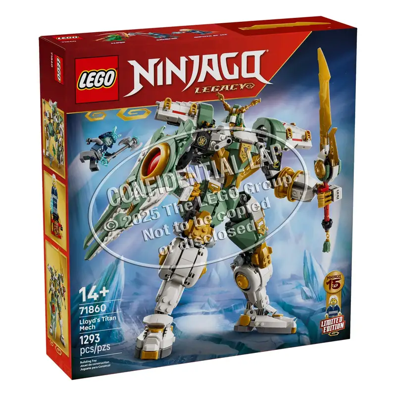 Lego Ninjago 71860 Titan Robot De Lloyd 15 Aniversario