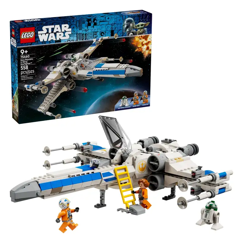 Lego Star Wars 75460 Caza Estelar Ala-X De La Nueva Republica