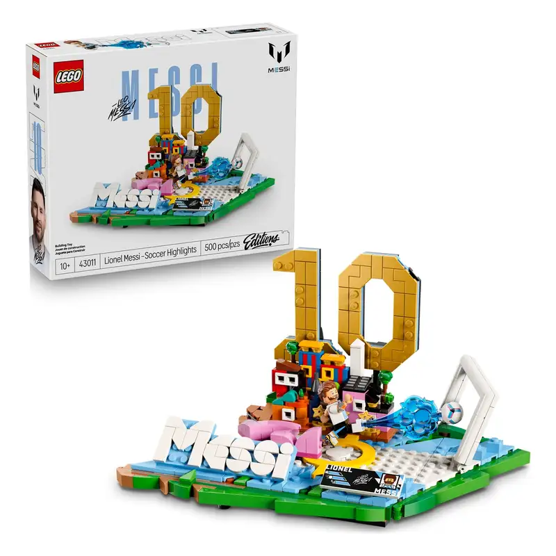 Lego Editions  43011 Lionel Messi Fenomenos Del Futbol
