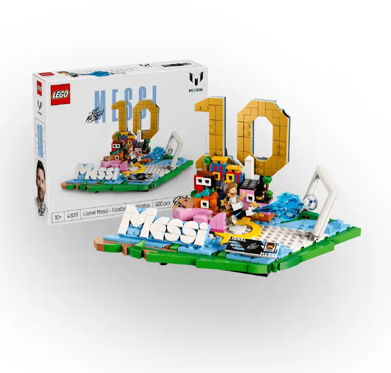Lego Editions  43011 Lionel Messi Fenomenos Del Futbol
