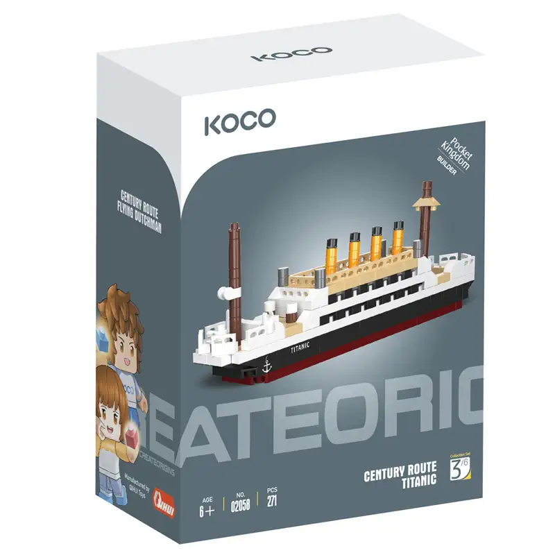 Koco 2058 Titanic Bloques 271 Piezas