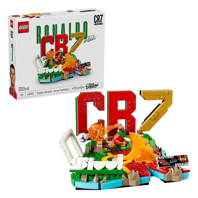 Lego Editions 43012 Cristiano Ronaldo Fenomenos Del Futbol