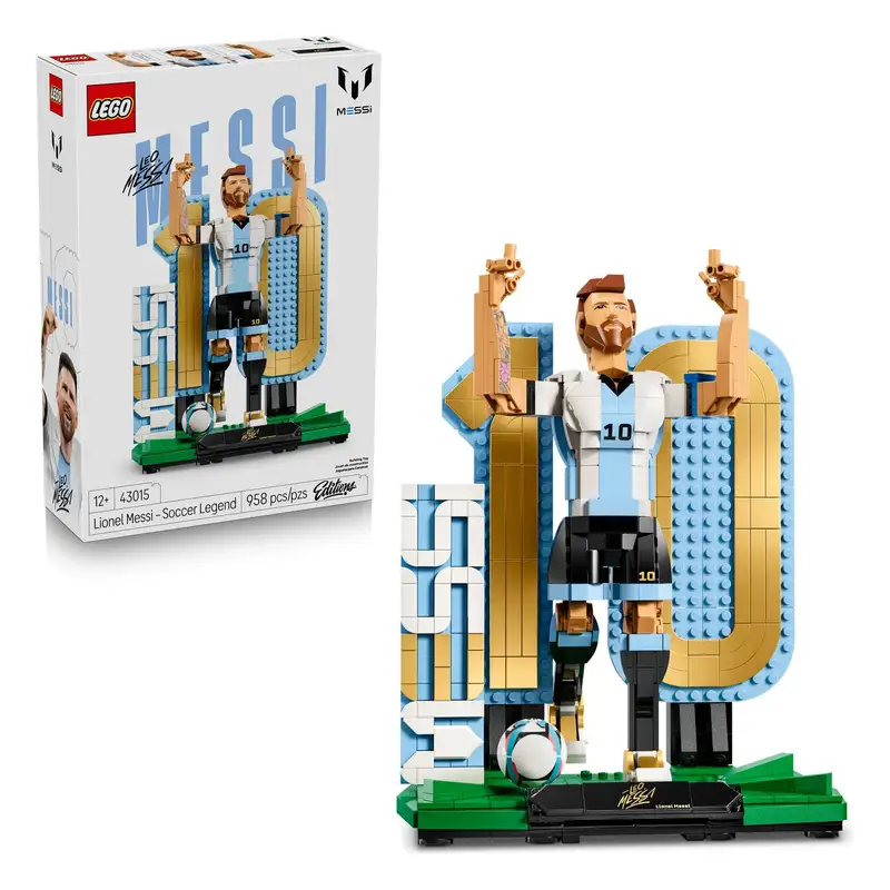 Lego Editions 43015 Lionel Messi Leyenda Del Futbol
