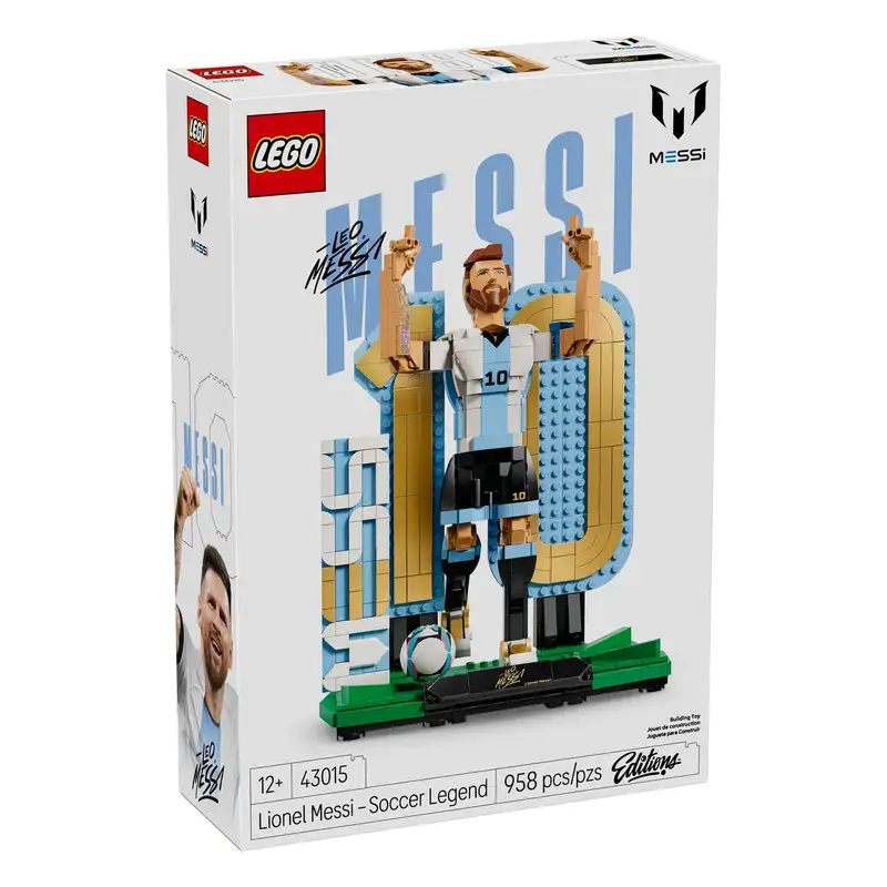 Lego Editions 43015 Lionel Messi Leyenda Del Futbol