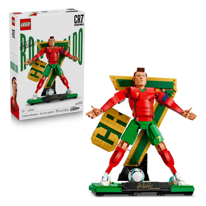 Lego Editions 43016 Cristiano Ronaldo Leyenda Del Futbol