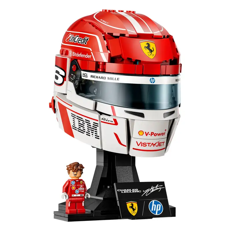 Lego Editions 43014 Scuderia Ferrari Ho Casco De Charles Leclerc
