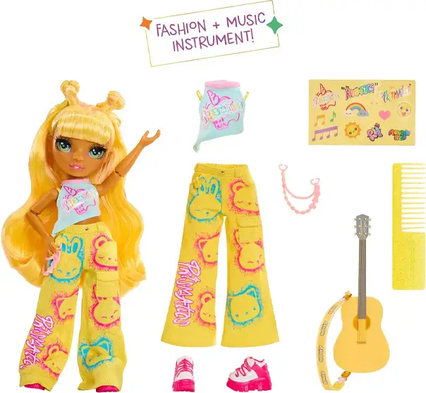 Mga Entertainment Rainbow High 565628-Euc Muneca Rockband Sunny