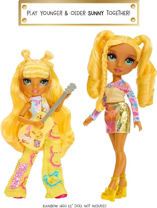 Mga Entertainment Rainbow High 565628-Euc Muneca Rockband Sunny