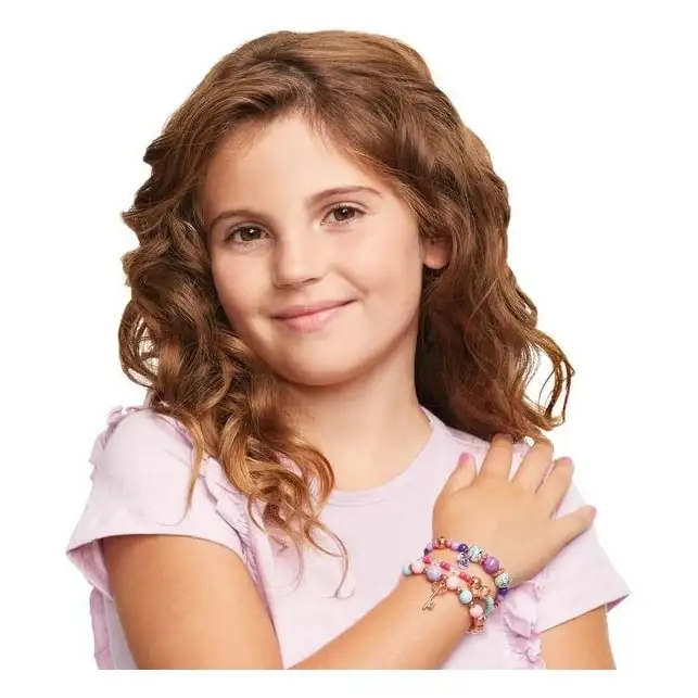 Make It Real Diy 1202 Bedazzled Pulseras Con Dijes Creatividad Floreciente