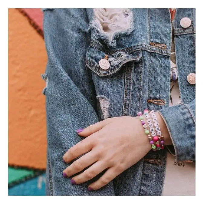 Make It Real Diy 1205 Pulseras Con Dijes Block N Rock