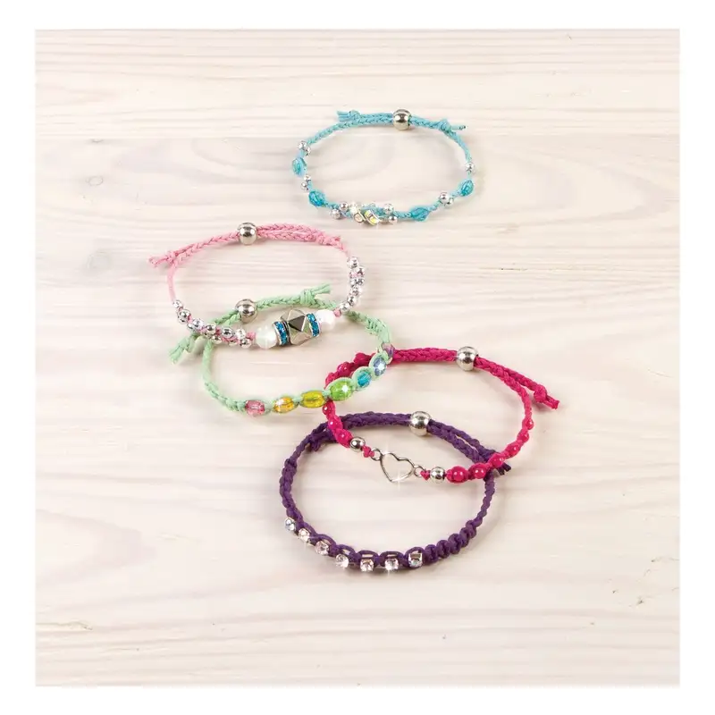 Make It Real Diy 1206 Pulseras Brillantes Arcoiris