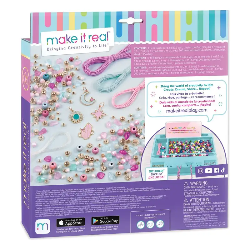 Make It Real Diy 1322 Pulseras Piedras Celestiales
